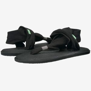 Sanuk Women Yoga Flip Flop Sling 2 Sandals Flats shoes sz 7